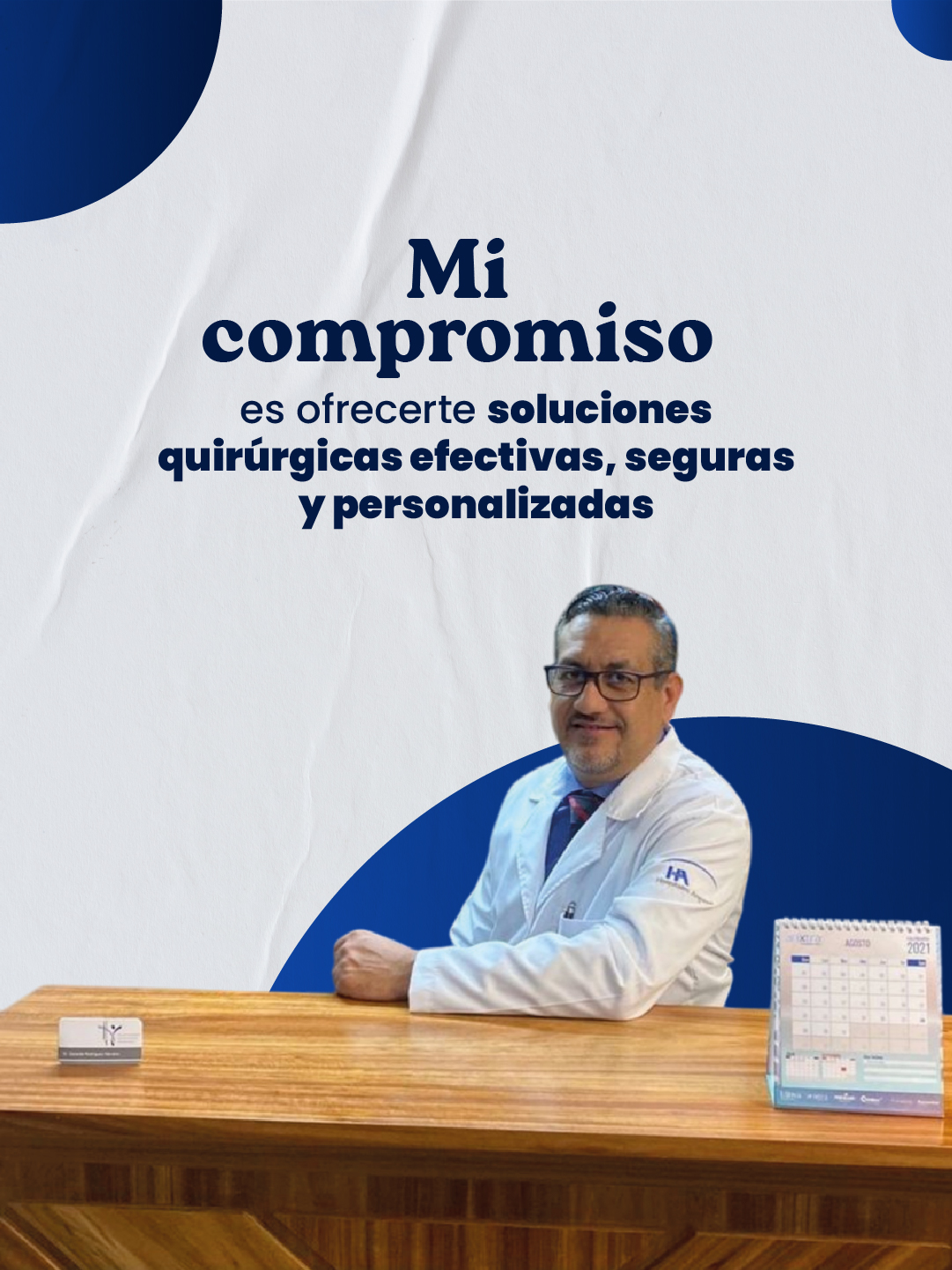 Dr. Gerardo Rodríguez en consultorio